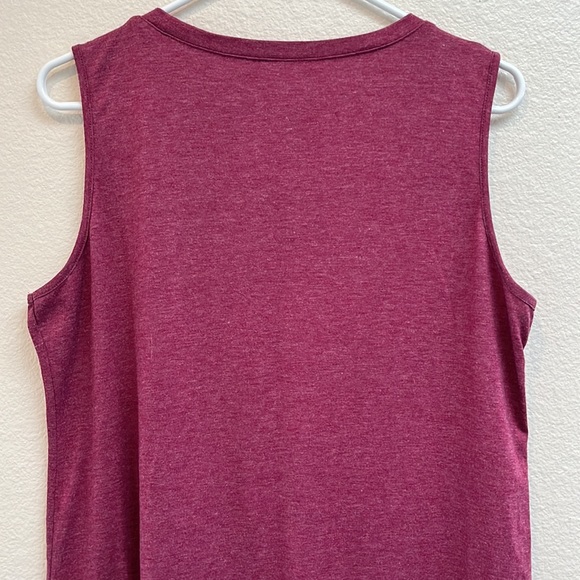 Tequila Tank Top, Funny Drink Shirt, Burgundy, Size Large, Shorts also in closet - Picture 8 of 10